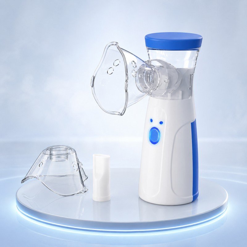 Mesh Nebulizer – Handheld Inhaler for Kids & Adults